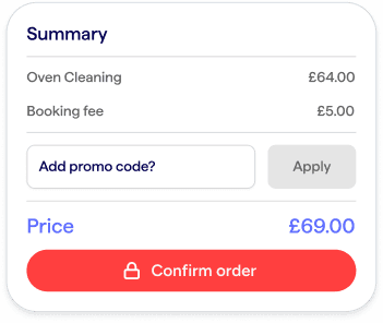 Checkatrade Express mobile app cart screen